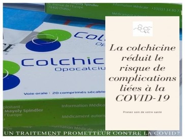 Last medical News: La colchicine réduit le risque de complications liées à la COVID-19