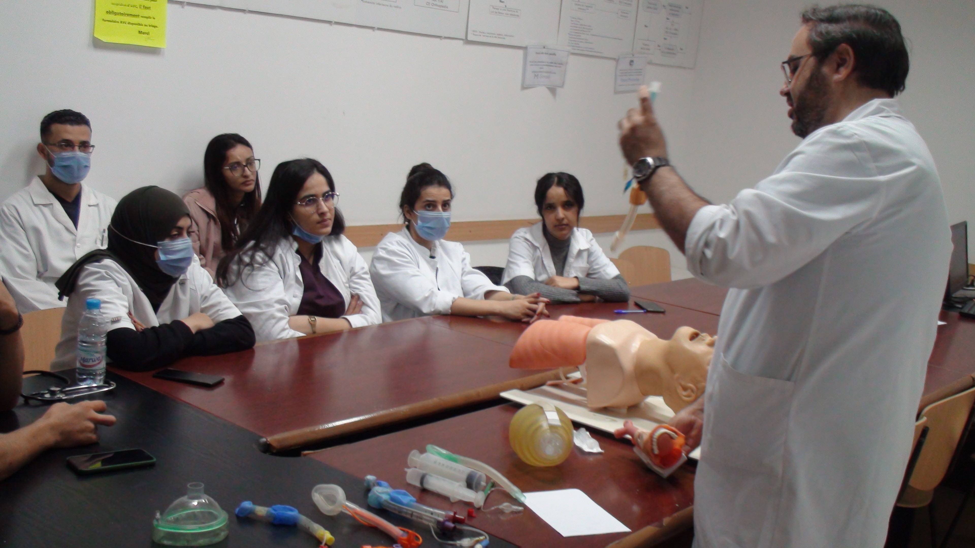 Formation médicale: Intubation